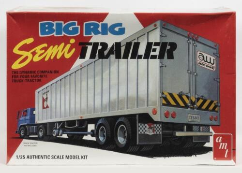AMT: A NOS 1:25 scale AMT Big Rig Semi Trailer Sealed Model Kit