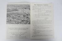 MELBOURNE G.P: 1958 Melbourne Grand Prix & Victorian T.T Final Supplementary Regulations booklet. - 2