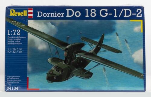REVELL: A NOS 1:72 scale Revell Dornier Do 18G-1/D-2 Flying Boat Sealed Model Kit
