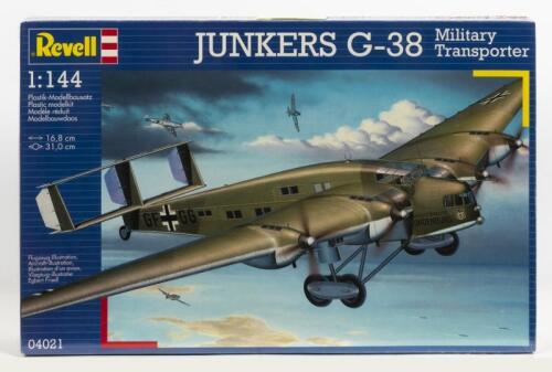 REVELL: A NOS 1:72 scale Revell Junkers G-38 Military Transporter Sealed Model Kit