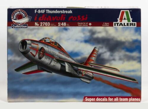 ITALERI: A NOS 1:48 scale Italeri F-84F Thunderstreak Sealed Model Kit