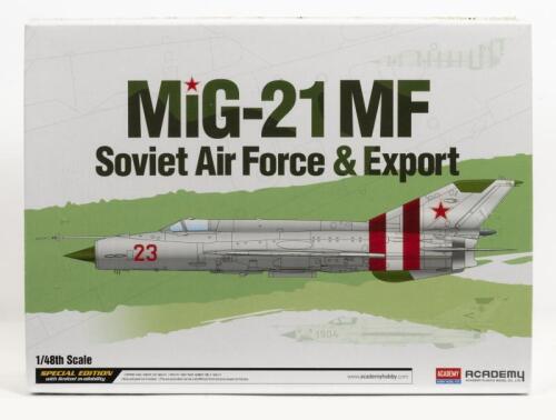 ACADEMY: A NOS 1:48 scale Academy MiG-21 MF Special Edition Sealed Model Kit
