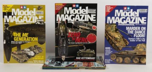 TAMIYA: Seven Tamiya Model Magazines various issues