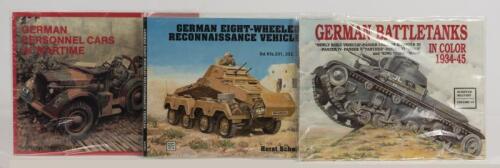 ARMOR BOOKS: 5 NOS Sealed German Military Reference Books from Schiffer Military Publications