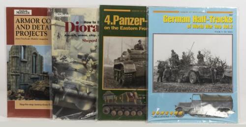 ARMOR BOOKS: 4 NOS Sealed Military Reference Books from FineScale Modeler & Concord Publications
