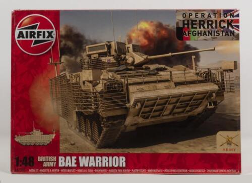 AIRFIX: A NOS 1:48 scale Airfix British Army BAE Warrior Sealed Model Kit