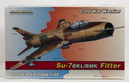 EDUARD: A NOS 1:48 scale Eduard Su-7 BKL/BMK Fitter Aircraft Sealed Model Kit