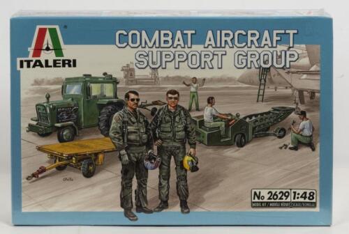 ITALERI: A NOS 1:48 scale Italeri Combat Aircraft Support Group Sealed Model Kit