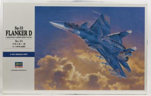 HASEGAWA: A NOS 1:72 scale Hasegawa Su-33 Flanker D Fighter Aircraft Sealed Model Kit