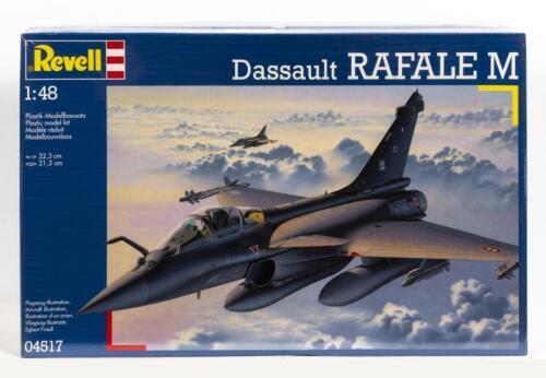 REVELL: A NOS 1:48 scale Revell Dassault Rafale M Sealed Model Kit