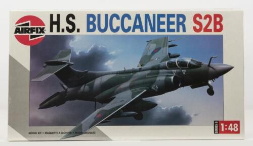 AIRFIX: A NOS 1:48 scale Airfix H. S. Buccaneer S2B Sealed Model Kit