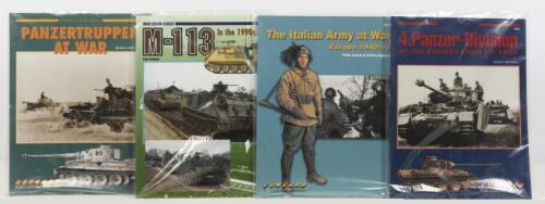 ARMOR BOOKS: 4 NOS Sealed Military Reference Books from Concord Publications