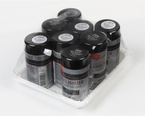 SPRAY CANS: 8 sealed NOS Model Master Metalizer Sprays