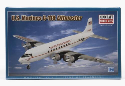 MINICRAFT: A NOS 1:144 scale US Marines C-118 "Liftmaster" Sealed Model Kit