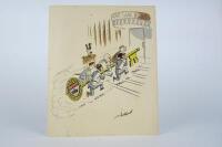 B.R.D.C: 1948 British Racing Drivers Club dinner menu.