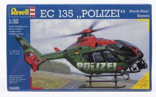 REVELL: A NOS 1:48 scale Revell Eurocopter EC 135 "Polizei" Sealed Model Kit