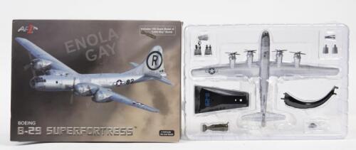 AIR FORCE 1: A NOS 1:144 Air Force 1 Models Boeing B-29 Superfortress "Enola Gay" with 1:60 scale model of "Little Boy" bomb die-cast model