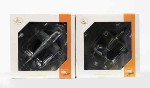 IXO MODELS: 2 NOS 1:72 scale IXO Models Focke Wulf Fw190D-9 & Heinkel He 162A Salamander die-cast models