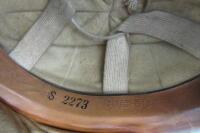 SVEMO RACING HELMET: A composite 1950's SVEMO racing helmet. - 3