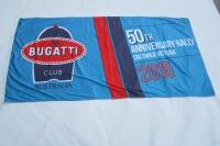BUGATTI: 2015 Bugatti Club of Australian flag commemorating 50th Anniversary Rally held in Creswick, Victoria. - 2