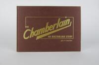 CHAMBERLAIN: 'The Chamberlain' hardcover book authored and signed by John V.Hazelden.