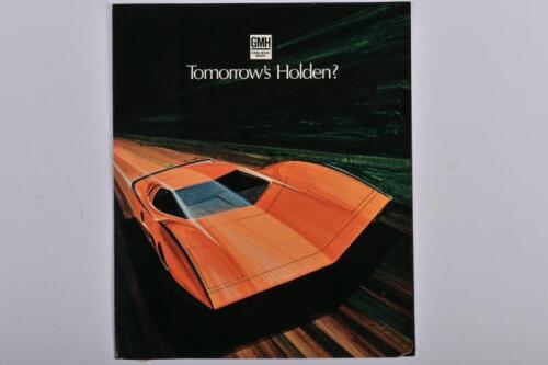 HURRICANE: A 1970 Holden Hurricane concept sales brochure (BA06) - 'Tomorrow's Holden?'