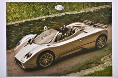 PAGANI: A 2004 Pagani Zonda Roadster & Coupe sales brochure