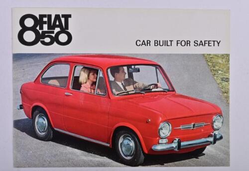 FIAT: An original Fiat 850 sales brochure (Edition n.2168)