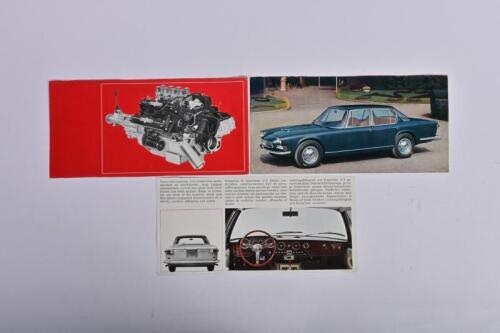 MASERATI: A partial Maserati Quattroporte sales brochure