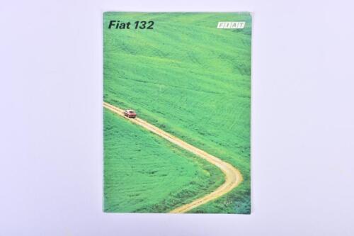 FIAT: A FIAT 132 sales brochure (Edition no. 3616)
