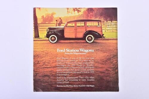 FORD: A 1975 'Ford Station Wagons - From the Wagonmaster' colour sales brochure