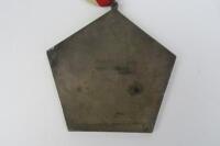 GRAND PRIX OF CZECHOSLOVAK SOCIALIST REPUBLIC: A large metal medallion from the 1961 Race of Nations held in Brno, Czechoslovakia. - 3