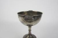 HARLEY DAVISON: An EPNS silver two handled 'Harley Davidson Cup' trophy. - 4