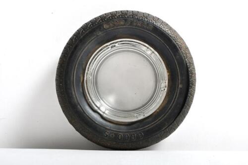 GOODYEAR: A novelty Good year tyre form ashtray, 15cm diameter
