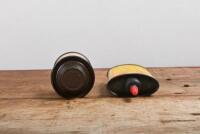 GUN OIL: Two three fluid ounce gun oil tins, including Outers - 5