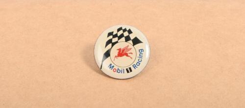 MOBIL: A 'Mobil 1 Racing' badge. Circa 1970's/1980's