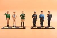 POLICE FIGURINE SETS: Two Liberty Classics figurine sets comprising of 'New York Police Department' and 'California Highway Patrol' themed sets