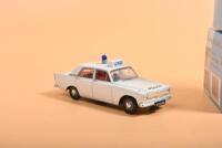 FORD: Two 1:43 scale Lledo Collectibles Ford Zephyr 4 MK III models. RAF Bomb Disposal model (VA60001) & 'POLICE' models - 2