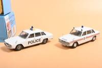 TRIUMPH: Three 1:43 scale Lledo Collectibles Vanguards Triumph models. Triumph Spitfire (VA6708) & Triumph 2000 MkII 'POLICE' models - 3
