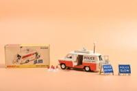 DINKY: A DINKY Ford Transit Van in 'POLICE ACCIDENT UNIT' livery (287). With Accessories