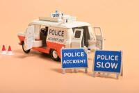 DINKY: A DINKY Ford Transit Van in 'POLICE ACCIDENT UNIT' livery (287). With Accessories - 3