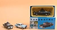 VAUXHALL: Three 1:43 scale Lledo Collectibles Vauxhall models. two identical Vauxhall Velox PA STOCKPORT BOROUGH POLICE (VA6708) models & Vauxhall Viva models
