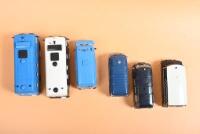 POLICE VANS/TRUCKS: A collection of six international Police vans and trucks. 1970 ALFA ROMEO F12 van in 'CARABINIERI' livery & Renault Estafette in 'GENDARMERIE' dark blue livery - 4