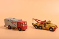 MATCHBOX KING/SUPER KINGS: Two Matchbox KIng Size and Super Kings models. No K-7 Refuse Truck & gold K2 SUPER KINGS 'Esso' Scammell Heavy Wreck Truck