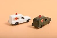HOLDEN: Two HR HOLDEN FUN HO! models in 'AMBULANCE' and Army Ambulance liveries - 2