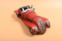 BMW: A large modern interpretation of a BMW 328 in metal, 25cm long - 2