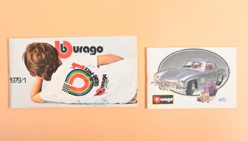 BBURAGO: Two Bburago product catalogues from 1979/1 and 1985