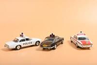 JAGUAR/DAIMLER: Four 1:43 scale Limited Edition Lledo Vanguards Jaguar/Daimler XJ6/Sovereign models in 'POLICE' liveries - 3