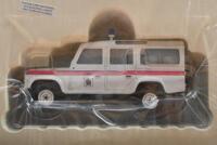 LAND ROVER: Two Limited Edition 1:43 scale CORGI 'nine DOUBLE nine' Land Rover models. Land Rover 110 Station Wagon Thames Valley Police (CC07702) & Land Rover 110 Traffic Unit METROPOLITAN POLICE (HEATHROW AIRPORT) (CC07709) - 2