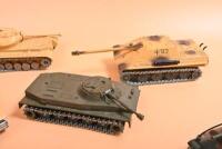 MILITARY: An interesting collection of military vehicles. 1970's solido tanks - 4